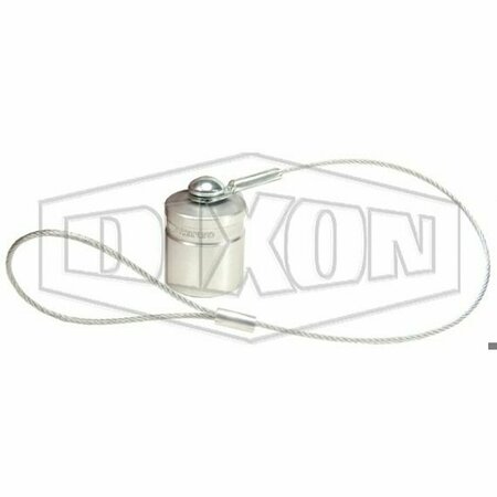 DIXON 1/4 in H-STYLE DUST CAP, ALUM 270009-2 V2DC-A